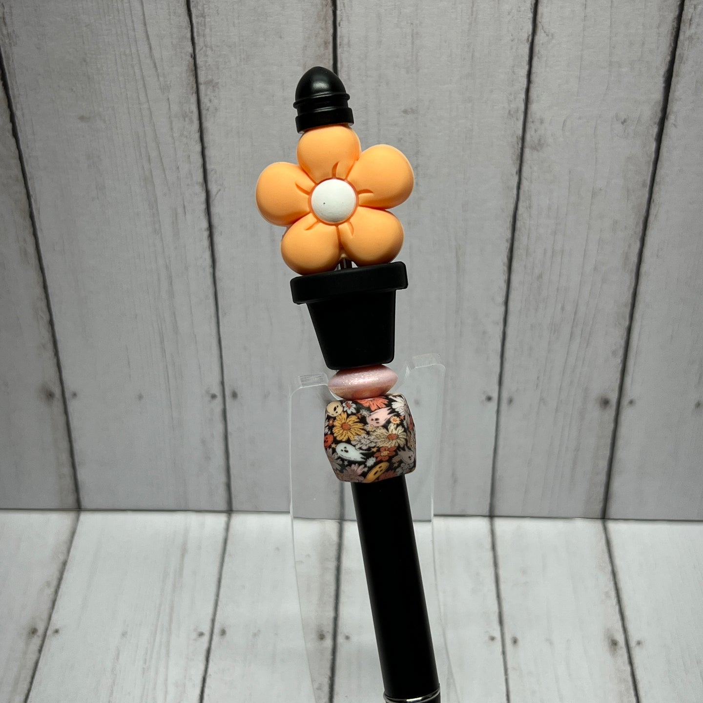 Ghost Garden Flower Metal Pen